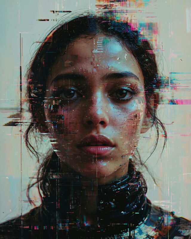 Surreal Cyberpunk Portrait Surreal Cyberpunk Portrait